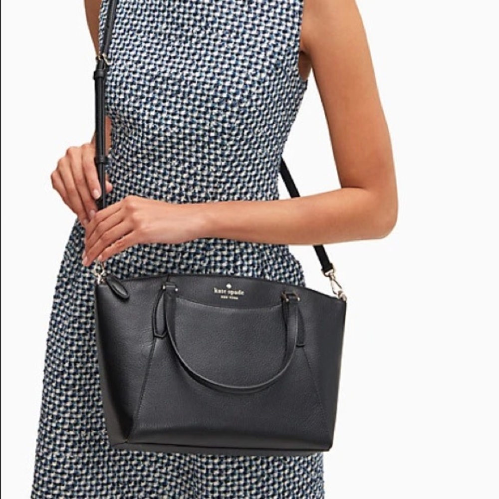 Kate Spade Monica Satchel In Black - Picture 11 of 11